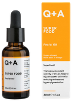 Q+A Super Food Facial  veido aliejus, 30 ml