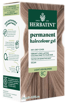HERBATINT 8C Light Ash Blonde plaukų dažai, 170 ml