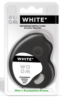 WOOM White + Expanding  30m dantų siūlas dantų siūlas, 1 vnt.