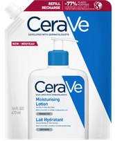 CERAVE Moisturizing (refill) kūno losjonas, 473 ml