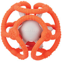 NATTOU Kamuolys (oranžinė-rožinė) rinkinys, 1 vnt.