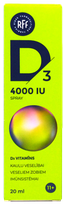 RFF D3 4000 IU purškalas, 20 ml