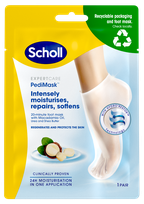 SCHOLL Dry Skin pėdų kaukė, 1 pora