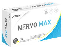 JONAX Nervo Max nervų sistemai ir kokybiškam miegui tabletės, 30 vnt.