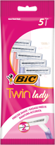 BIC 2 Twin Lady skustuvas, 5 vnt.