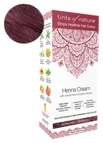 TINTS OF NATURE Henna Cream Burgundy plaukų dažai, 70 ml