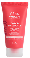 WELLA PROFESSIONALS Invigo Color Brilliance spalvos gyvybingumą palaikanti  plaukų kaukė, 30 ml
