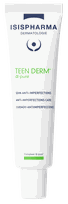 ISISPHARMA Teen Derm Alpha-Pure į spuogus ir uždegimą linkusiai odai veido kremas, 30 ml