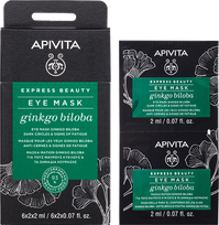 APIVITA Express Beauty Dark Circles & Signs of Fatigue (2 ml) paakių kaukė, 2 vnt.