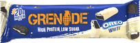 GRENADE Oreo White Baltyminis batonėlis, 60 g