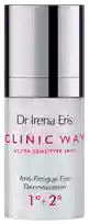 CLINIC WAY  1+2 Hyaluronic paakių kremas, 15 ml