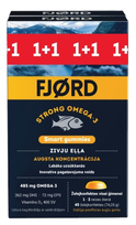 FJORD Strong Omega-3 Smart Gummies, 45 vnt guminukai,