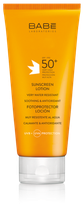 BABE Apsauginis losjonas nuo saulės SPF 50+ apsauginis kremas nuo saulės, 200 ml
