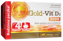 OLIMP LABS Gold - Vit D3 2000  tabletės, 120 vnt.