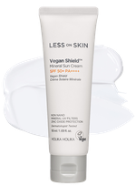 HOLIKA HOLIKA Less On Skin Vegan Shield Mineral SPF50+ apsauginis kremas nuo saulės, 50 ml