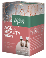ACORUS BALANCE Age&Beauty Shots 10 ml buteliukai, 14 vnt.