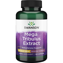 SWANSON Tribulus Ekstraktas 2000, reprodukcinės funkcijos palaikymui, kapsulės, 120 vnt.
