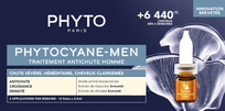 PHYTO Phytocyane-Men Progressive vyrams nuo plaukų slinkimo skirta procedūra, ampulės, 12 vnt.