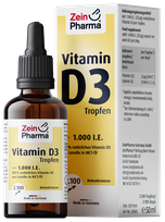 ZEINPHARMA Vitamin D3 skystis, 50 ml