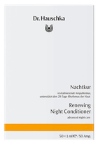DR.HAUSCHKA Renewing Night kondicionierius ampulėse, 50 vnt.
