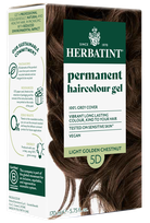 HERBATINT 5D Light Golden Chestnut plaukų dažai, 170 ml