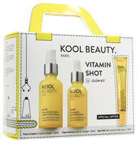 KOOL BEAUTY Vitamin Shot Glow rinkinys, 1 vnt.