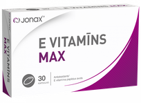 JONAX E vitaminas MAX kapsulės, 30 vnt.