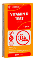 TESTERA Vitamin D  testas, 1 vnt.