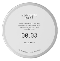 MIDNIGHT 00.03 plaukų kaukė, 200 ml