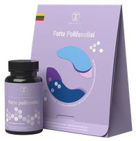 SAPIENS Forte Polifenoliai kapsulės, 30 vnt.