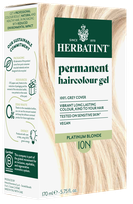 HERBATINT 10N Platinum Blonde plaukų dažai, 170 ml