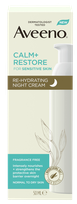 AVEENO Calm+Restore Re-Hydrating Night veido kremas, 50 ml