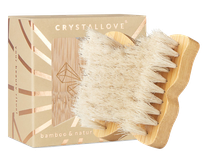 CRYSTALLOVE Butterfly Bamboo Travel Size veido šepetėlis, 1 vnt.