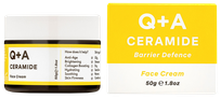 Q+A Ceramide odos barjerą apsaugantis  veido kremas, 50 g