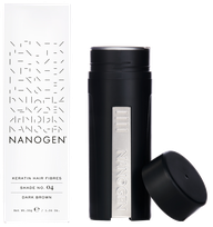NANOGEN Keratin Dark Brown plaukų pluoštai, 30 g