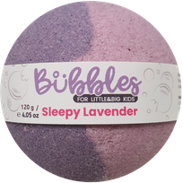BUBBLES SLEEPY LAVENDER vonios bomba, 120 g