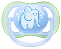 PHILIPS  Blue Elephant 0-6 M čiulptukas, 1 vnt.