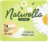 NATURELLA  Ultra Normal higieniniai paketai, 10 vnt.