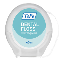 TEPE Waxed, Mint (40 m) dantų siūlas, 1 vnt.