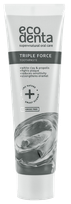 ECODENTA Triple Force baltojo molio + bičių pikio dantų pasta, 100 ml