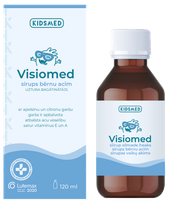 KIDSMED Visiomed sirupas, 120 ml