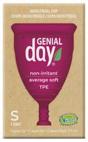 GENIAL DAY Tpe S menstruacinė taurelė, 1 vnt.