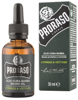 PRORASO Cypress & Vetyver barzdos aliejus, 30 ml