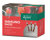ACORUS BALANCE Immuno Shots 25 ml buteliukai, 14 vnt.