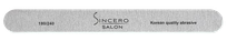 SINCERO SALON profesionali pilka 180/240 nagų dildė, 1 vnt.