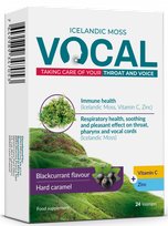 VOCAL  VOCAL imuninei sistemai pastilės, 24 vnt.