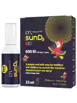 LYL sunD3 KID 600 SV purškalas, 25 ml