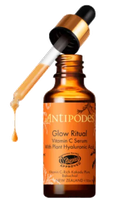 ANTIPODES GLOW RITUAL su augaline hialurono rūgštimi Vitamino C  serumas, 30 ml