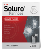 SOLURO Mannose paketėliai, 7 vnt.