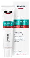 EUCERIN DermoPure Clinical Hydra Repair Soothing veido kremas, 40 ml